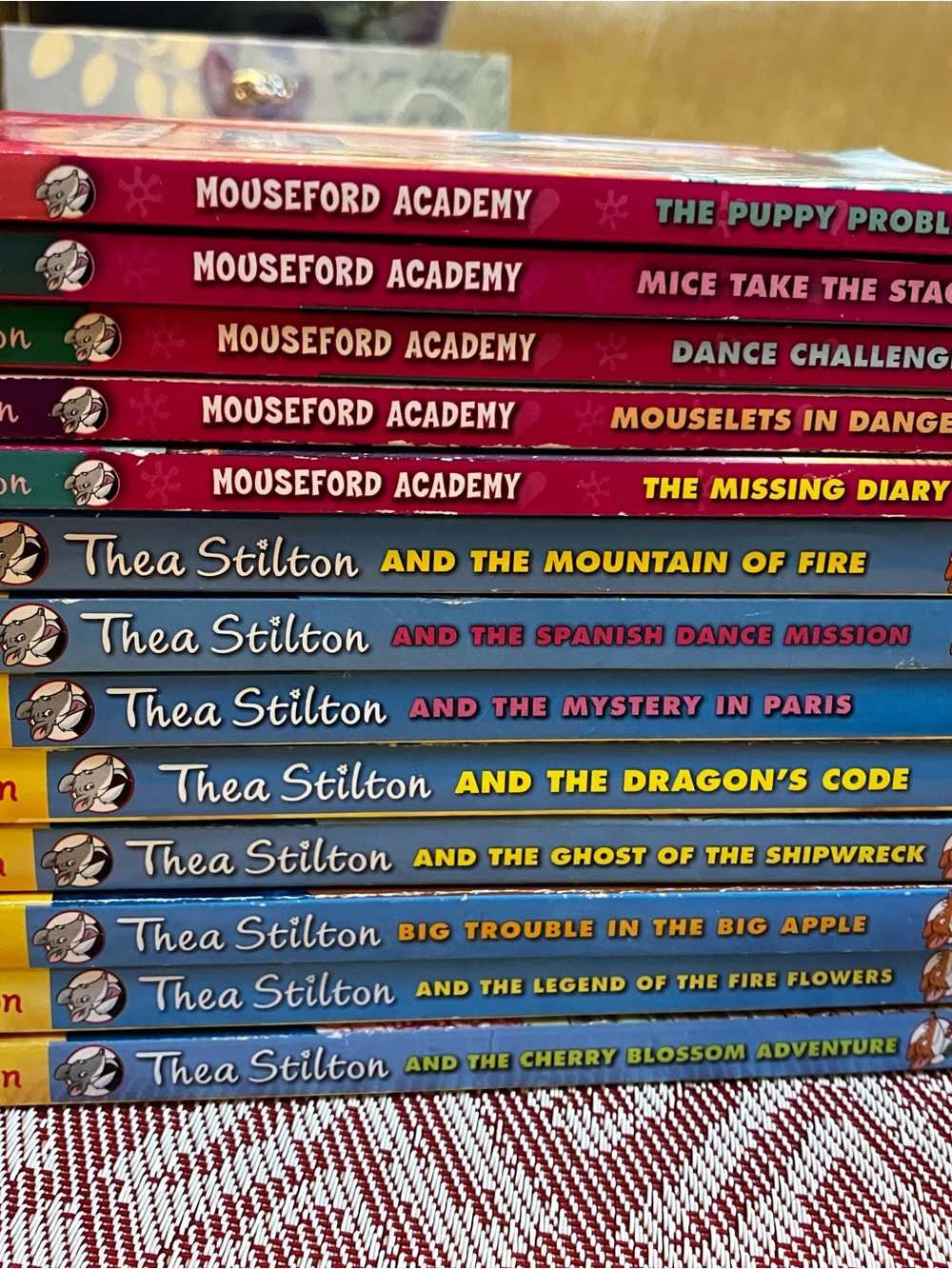 Girls' Blue and Pink Book Collection